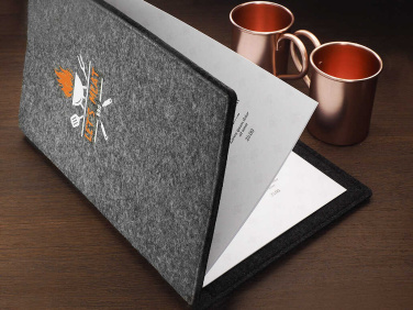 Logo trade promotional merchandise image of: Menu cover Ambiente 1643246